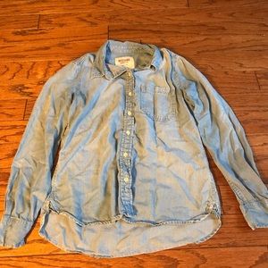 Target blue collared shirt